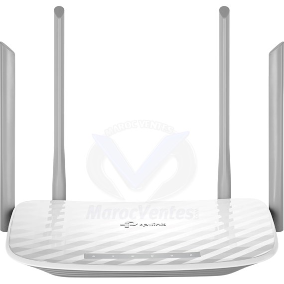 AC1200 Dual Band Wireless Router, MediaTek, 867Mbps at 5GHz + 300Mbps at 2.4GHz, 802.11ac/a/b/g/n, 1 10/100M WAN + 4 10/100M LAN, Wireless On/Off, 1 USB 2.0 port, 2 fixed antennas ARCHERC50